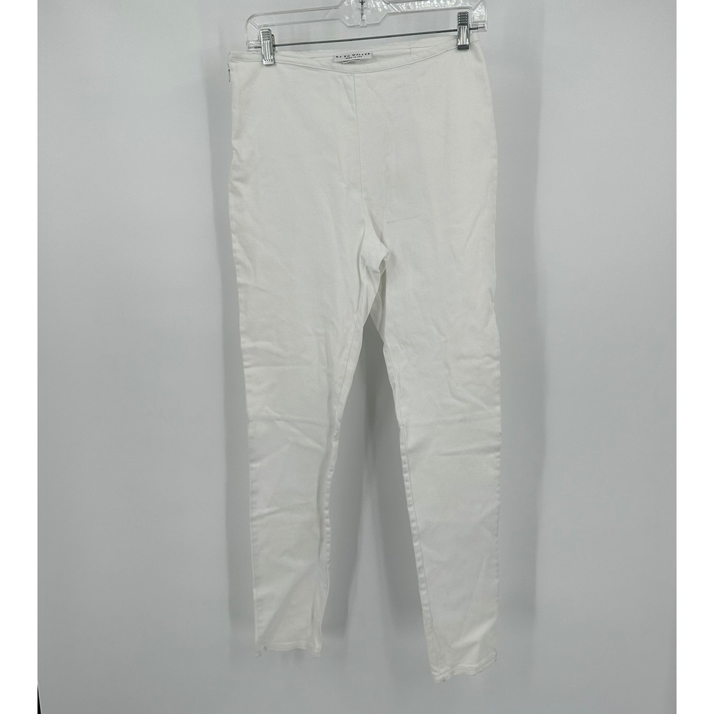 Bryn Walker Womens Minimalist Quiet Luxury Pants Size XL Old Money Capsule White